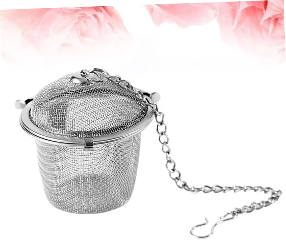 PRETYZOOM 3 Pcs Stainless Steel Tea Ball Strainer Spice Strainer Ball Fine Slots for Tea and Spices