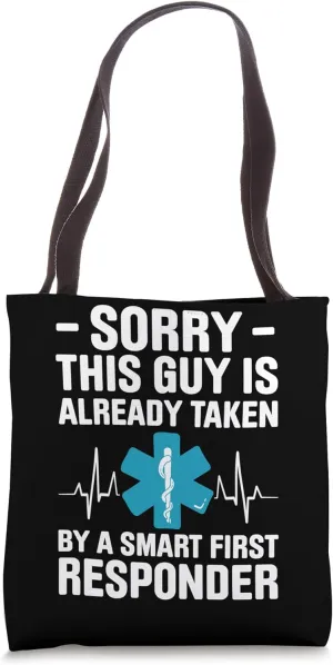 Proud First Responder Celebrate Your Courage & Dedication Tote Bag