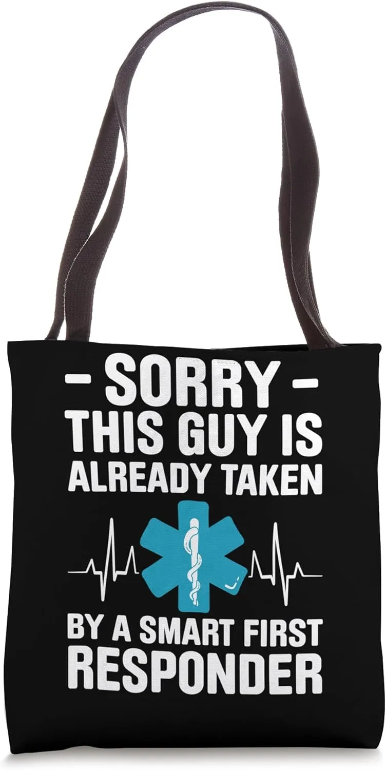 Proud First Responder Celebrate Your Courage & Dedication Tote Bag