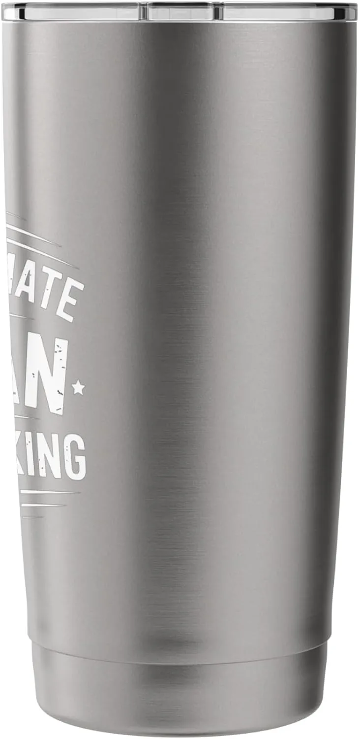 Proud Woodworker Woman Wood Carving Mom Woodworking Stainless Steel Insulated Tumbler