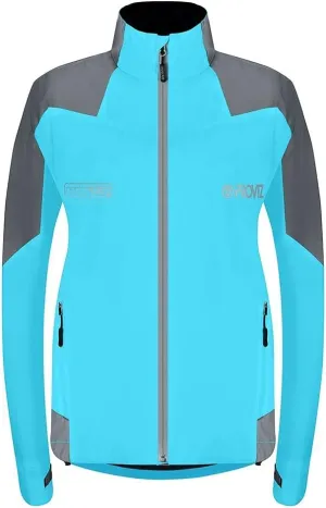 Proviz Women's Nightrider Reflective Waterproof Cycling Jacket Hi Visibility Breathable Cycling Coat