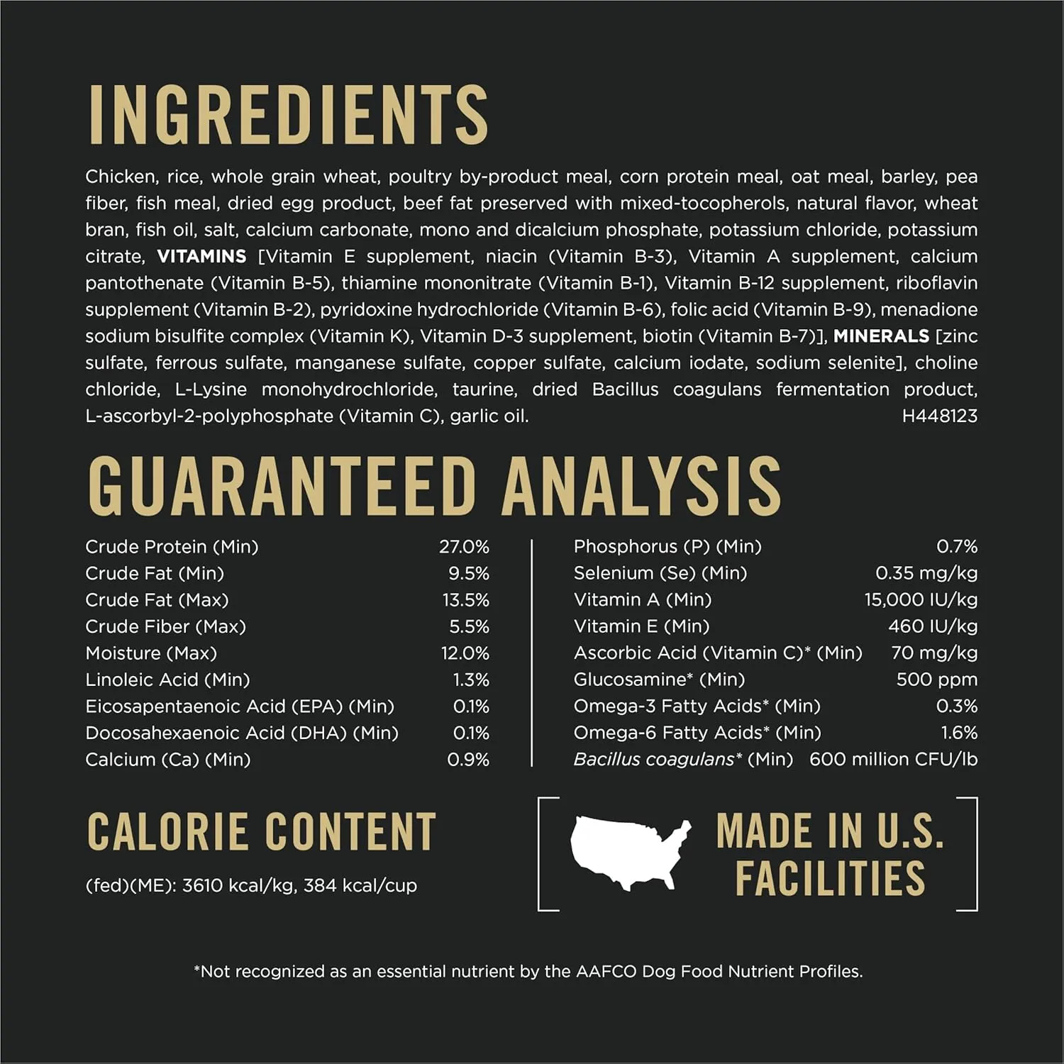 Purina Pro Plan Large Breed Weight Management Dry Dog Food, Chicken and Rice Formula - 34 lb. Bag