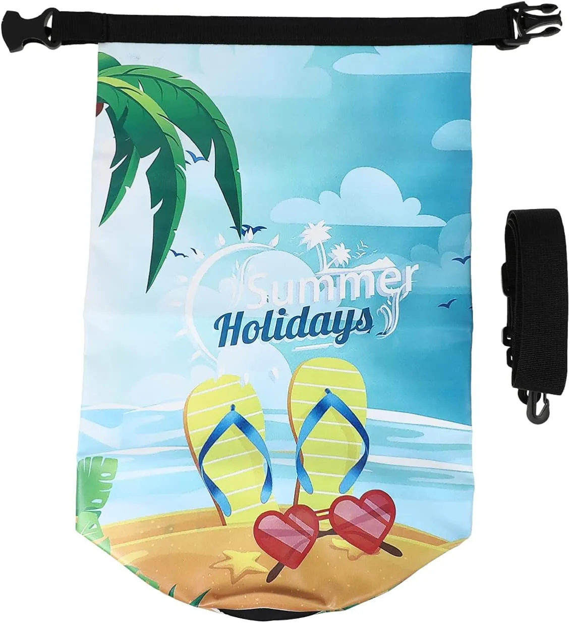 Pvc Floating Dry Bag Waterproof Storage for Swim Beach Outdoor 10l Capacity Bag