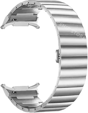 Qu ick Fit Business Stainless Steel Metal Watch Band Fit for Samsung Galaxy Watch Ultra 47mm Bracelet