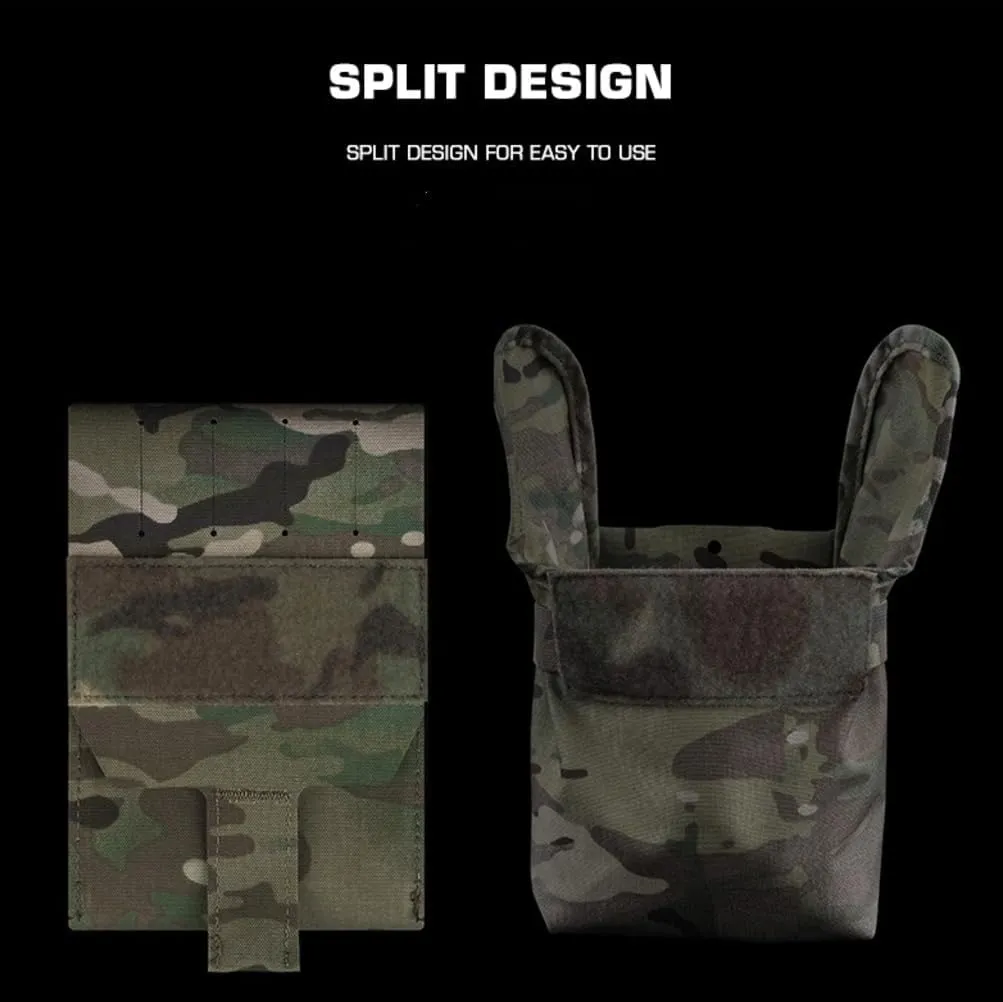 Quick Release MOLLE First Aid Medical Kit Tactical Magazine Pouch Suitable for Airsoft Paintball Shooting Camping Hunting (CP)