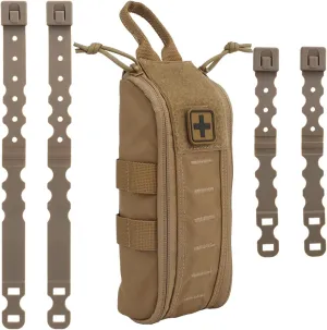 Quick Release Tactical MOLLE IFAK Pouch,Medical Emergency Airsoft First Aid Kits/EMT Bag,For Outdoor Sport Hunting Airsoft
