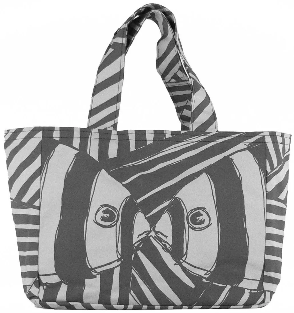 "Mirrored" in Gray- Day Tripper Bag