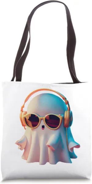 "Wealthy Ghost" Halloween costume funny graphic design Tote Bag