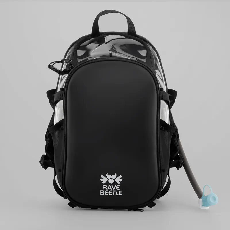 RaveBeetle Clear Elytra Hydration Pack   Aura Reflector