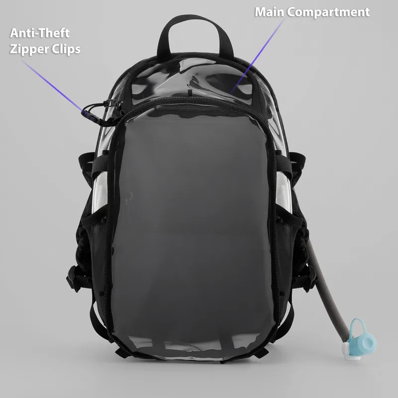 RaveBeetle Clear Elytra Hydration Pack   Aura Reflector