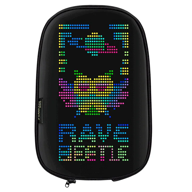 RaveBeetle Clear Elytra Hydration Pack   Aura Reflector