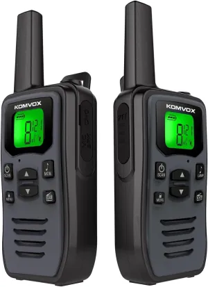 Rechargeable Walkie Talkies for Adults with 36 Channels, Long Range Two-Way Radio Walkie Talky with NOAA Weather Alerts, Emergency Radio for Camping Hiking Gear