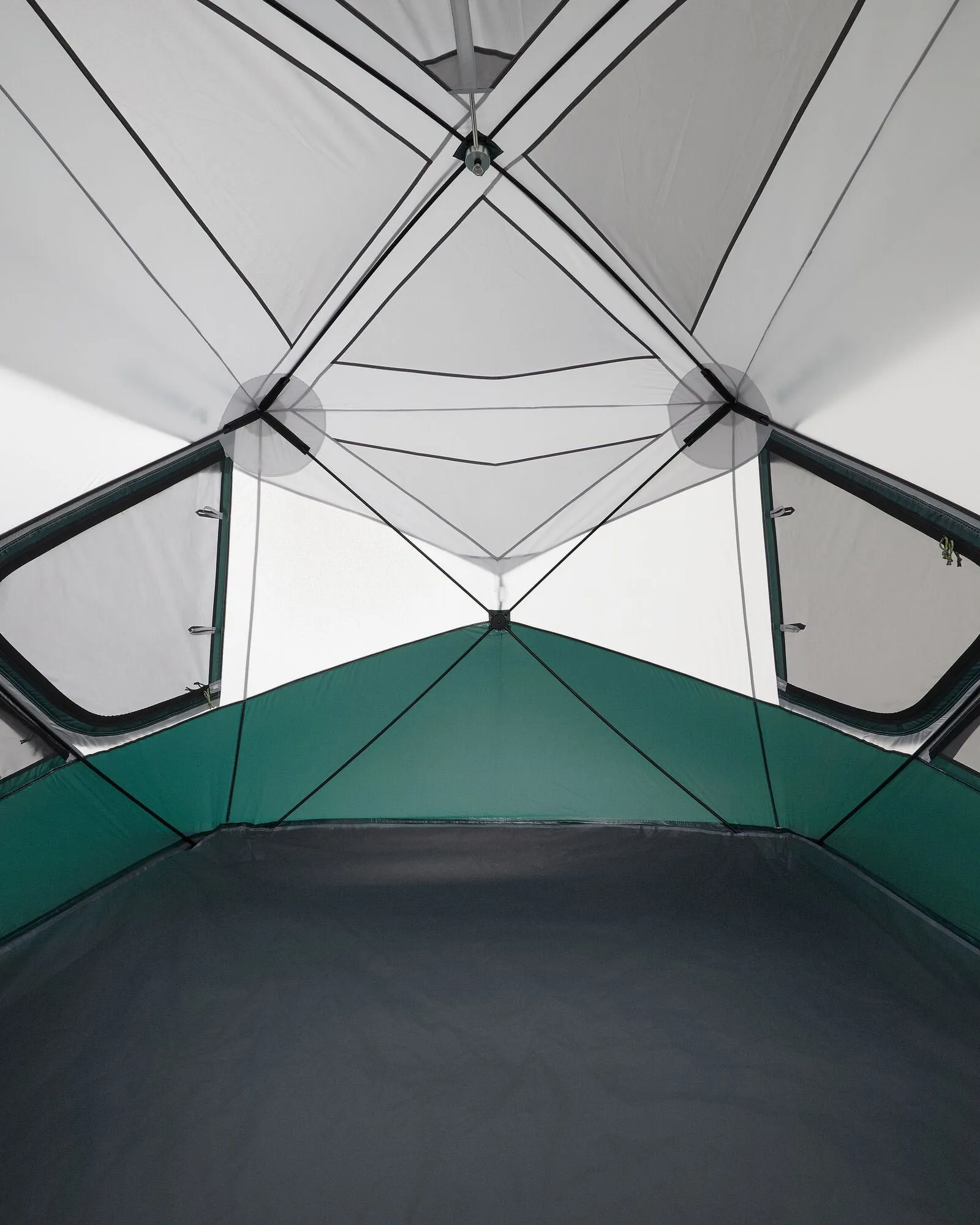 Retreat Quick Pitch 2-3 Person Cabin Tent - Silver Grey/Dark Spruce