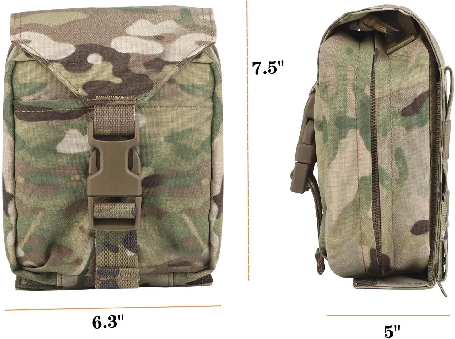 Rip-Away IFAK EMT Pouch Tear Off Quick Release Medical First Aid Bag