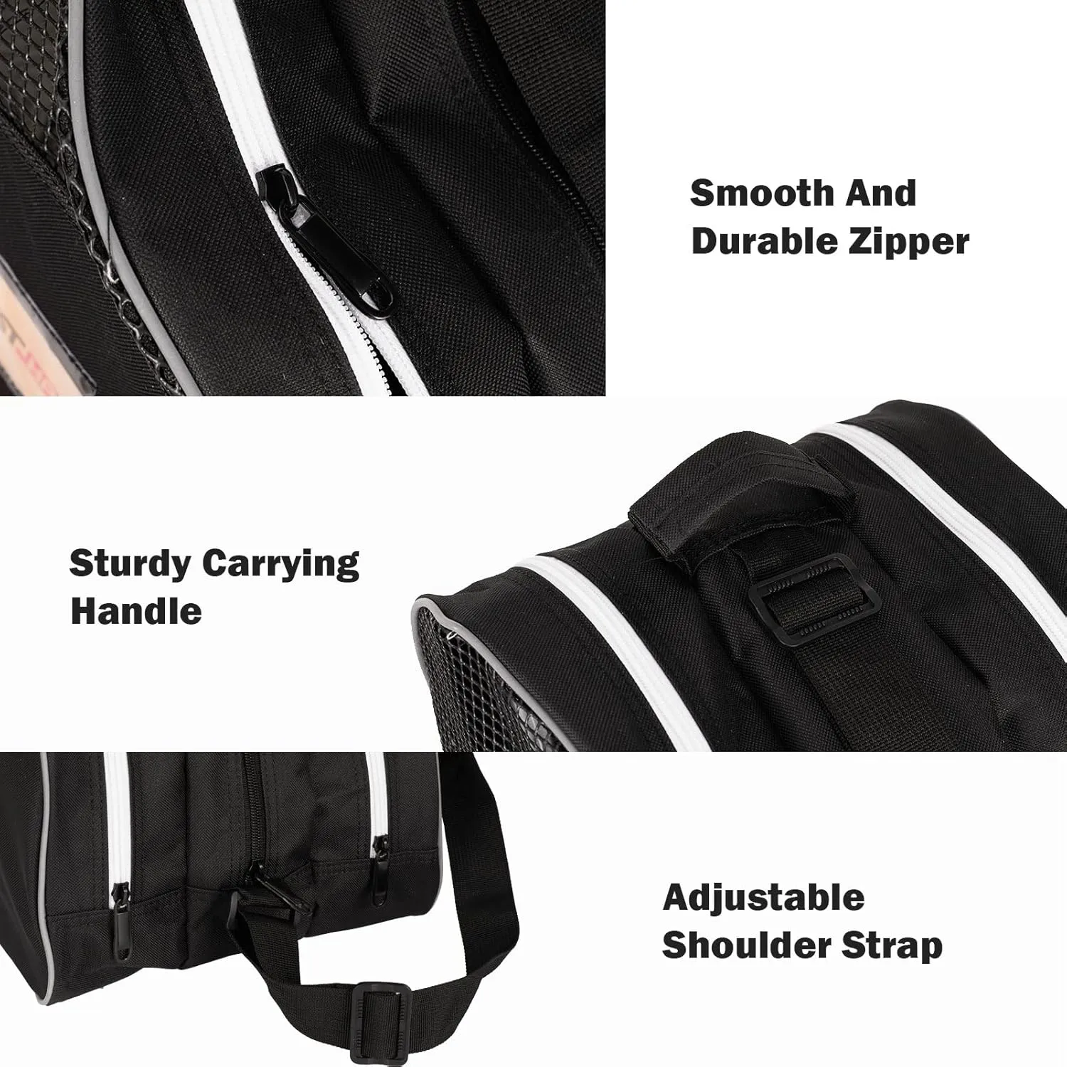 Roller Skate Bag with Adjustable Shoulder Strap for Kids and Adults to Hold Inline Skates and Knee Pads