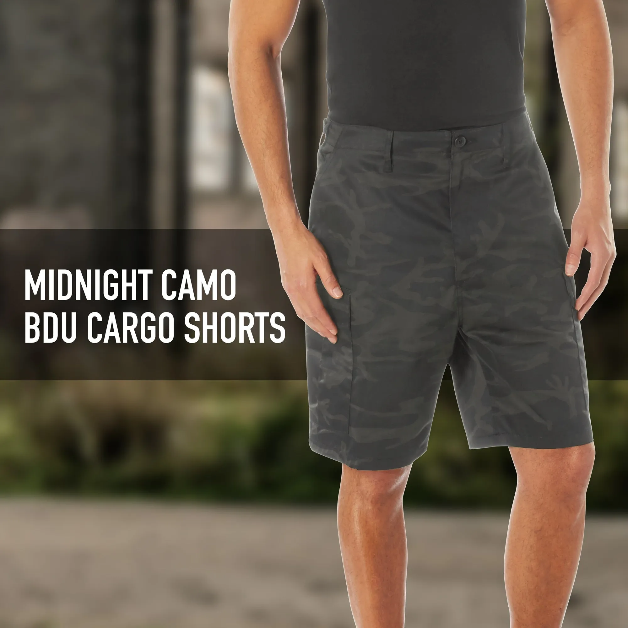 Rothco Midnight Camo BDU Shorts