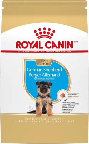 Royal Canin German Shepherd Puppy Breed Specific Dry Dog Food, 30 lb. bag