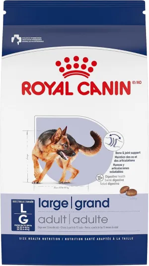 Royal Canin Large Breed Adult Dry Dog Food, 30 lb Bag