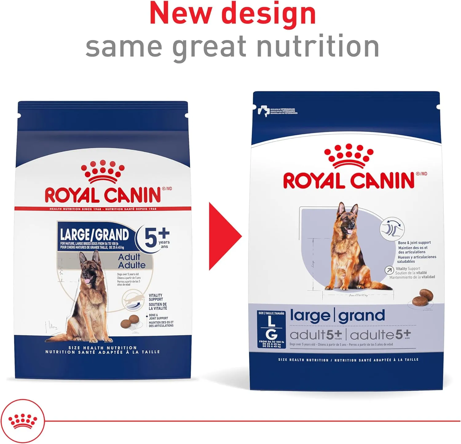 Royal Canin Size Health Nutrition Large Adult 5  Dry Dog Food, 30 lb bag