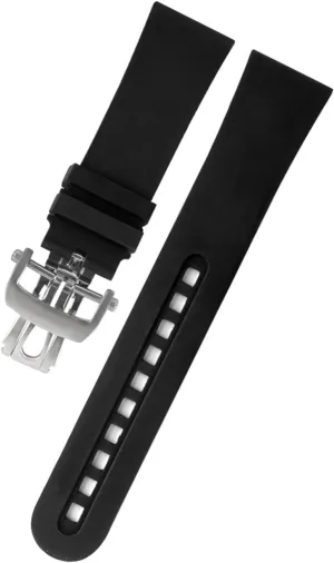 Rubber Watch Band For Blancpain Fifty Fathoms Soft Strap Sports Wrist Bracelet Watch Replacement Accessories