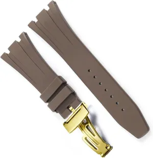 Rubber Watch Strap For AP Royal Oak Offshore 15400/15202/15703 Men Watchband Accessories