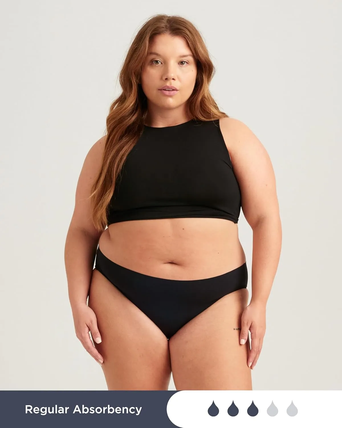 saalt Seamless Brief - Period Underwear - Regular, Heavy, & Super Absorbency - Replaces Pads & Tampons
