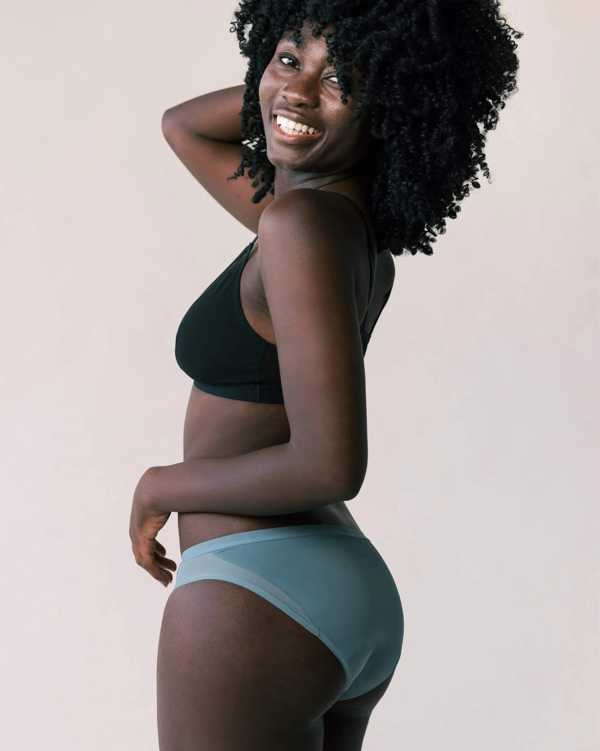Saalt Wear Leakproof Mesh Bikini - Heavy