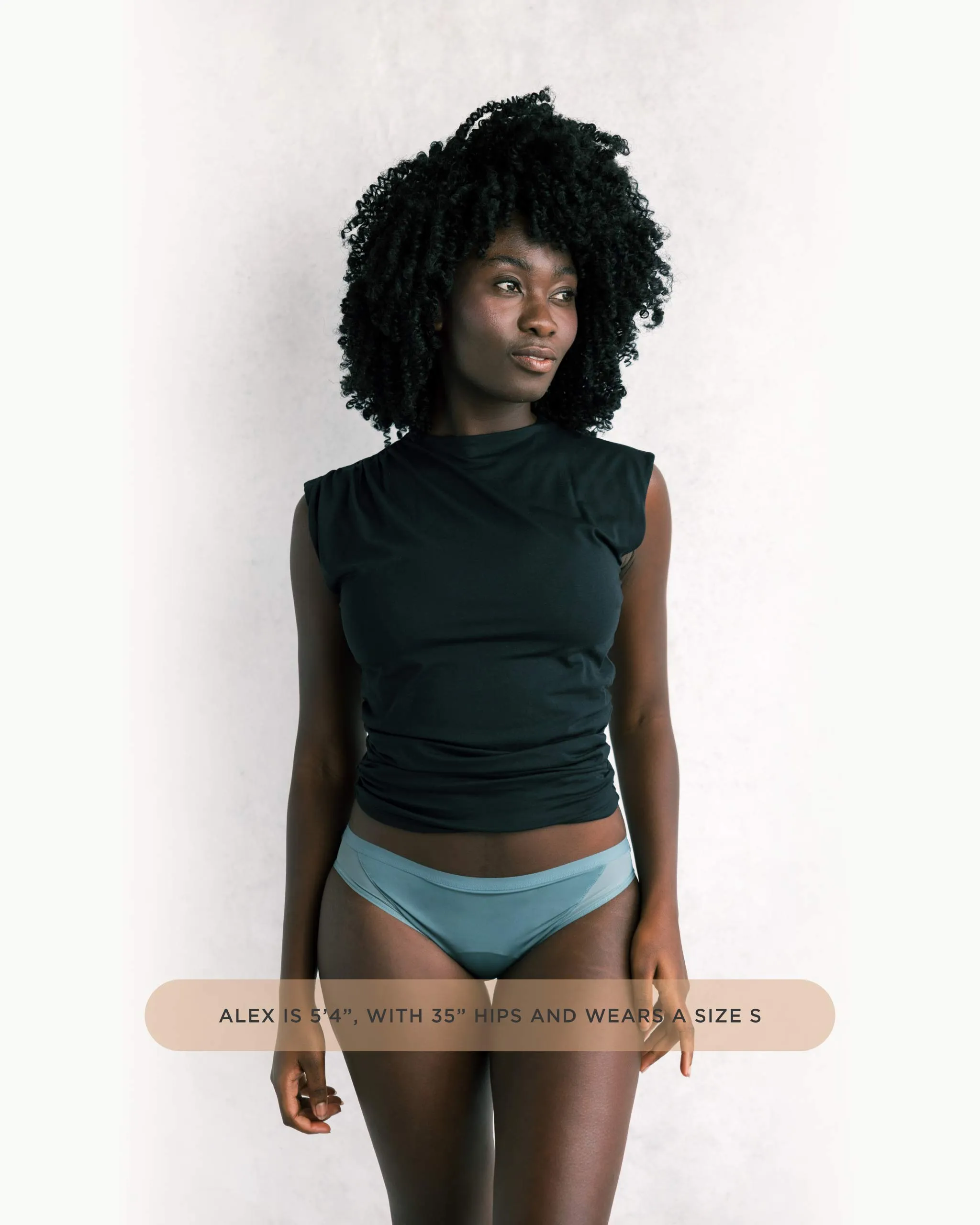 Saalt Wear Leakproof Mesh Bikini - Heavy