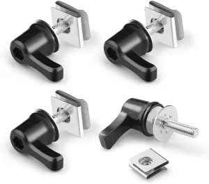 Saddlebag Lock Hardware Bolt, Heavy Duty Saddle Bag Screw, Anti-Theft Mounting Bolts for Harley 1992-Later Electra Glide, Touring Street Glide, Road King, Road Glide