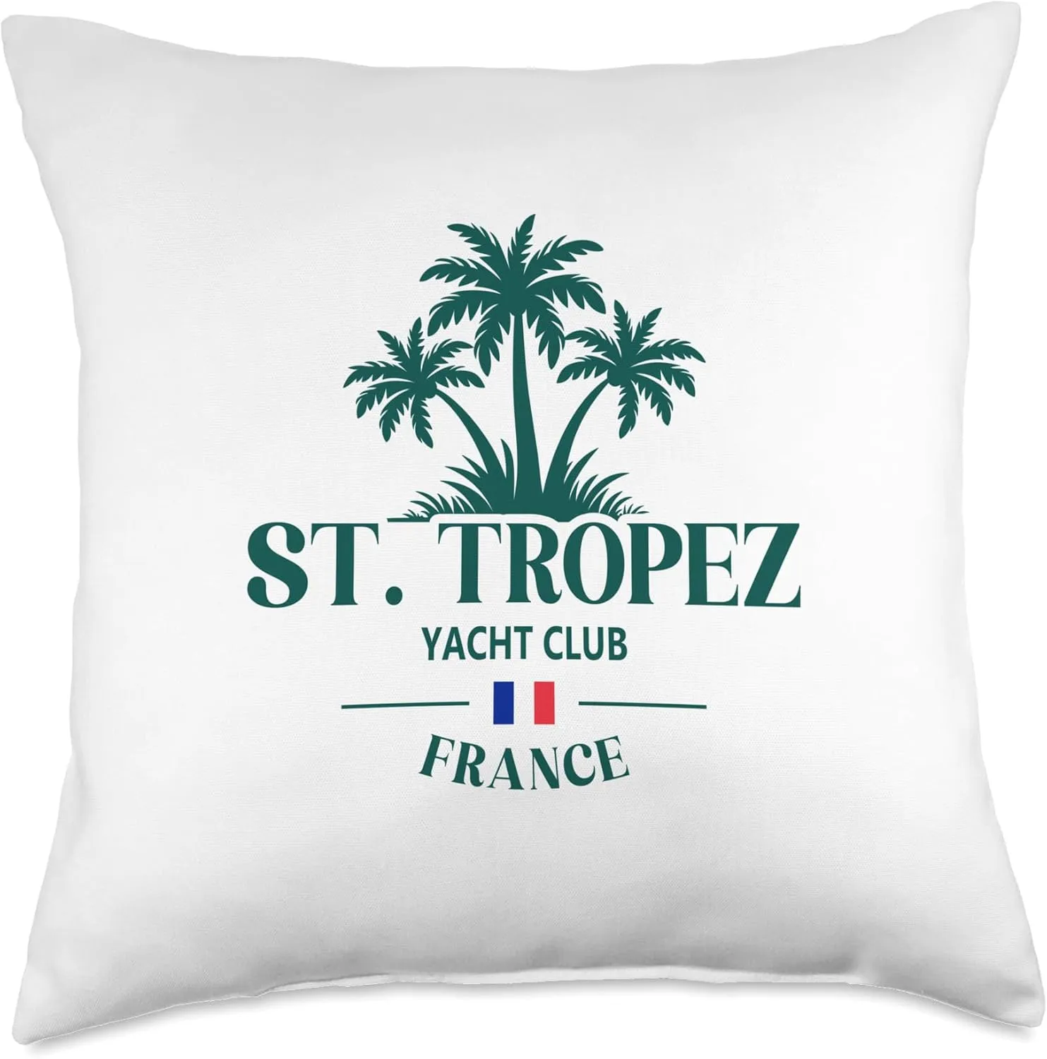 Saint Tropez France Côte D'Azur French Riviera St. Tropez Throw Pillow