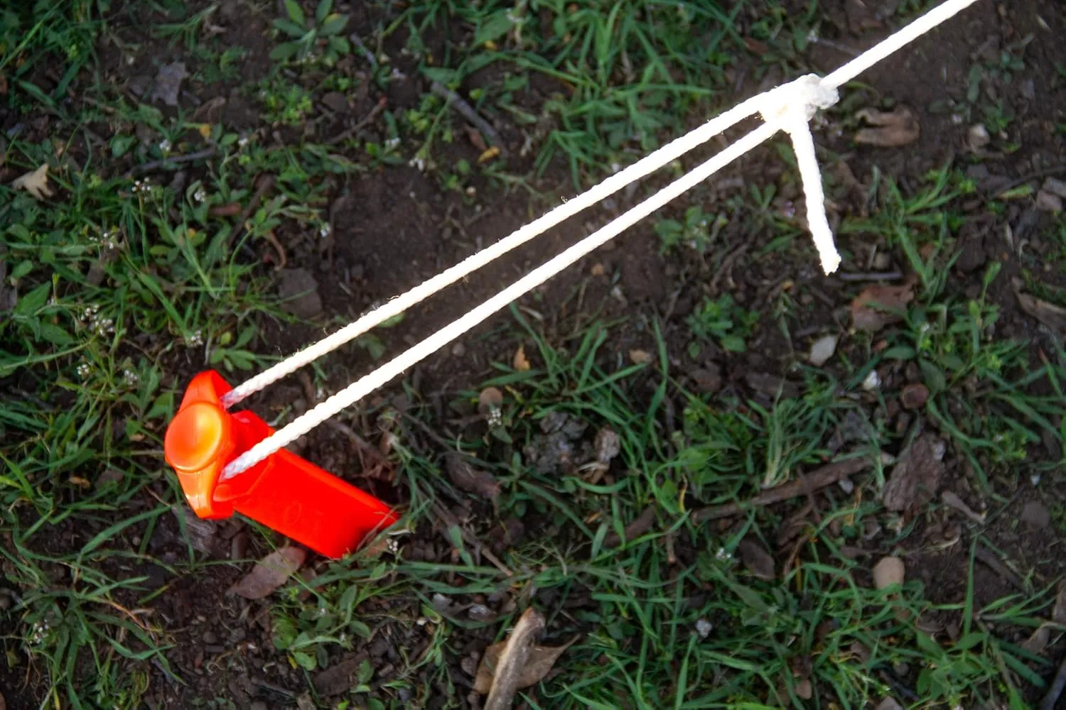 SE Survivor Series 16" Orange Ground Stakes (6-Pack) - 9-416TP-6