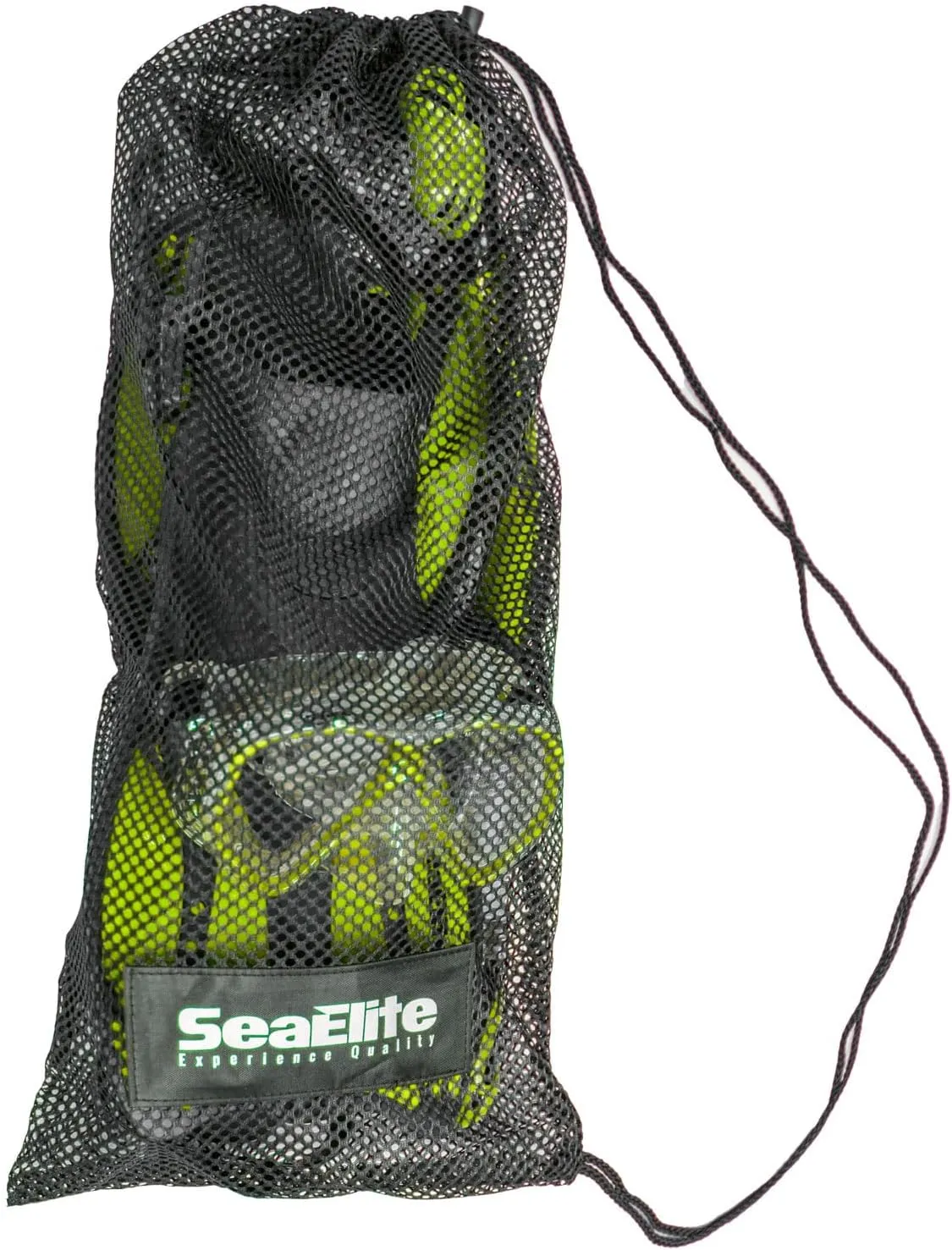 Sea Elite Starter Mask, Fin, and Snorkel Package Single Lens