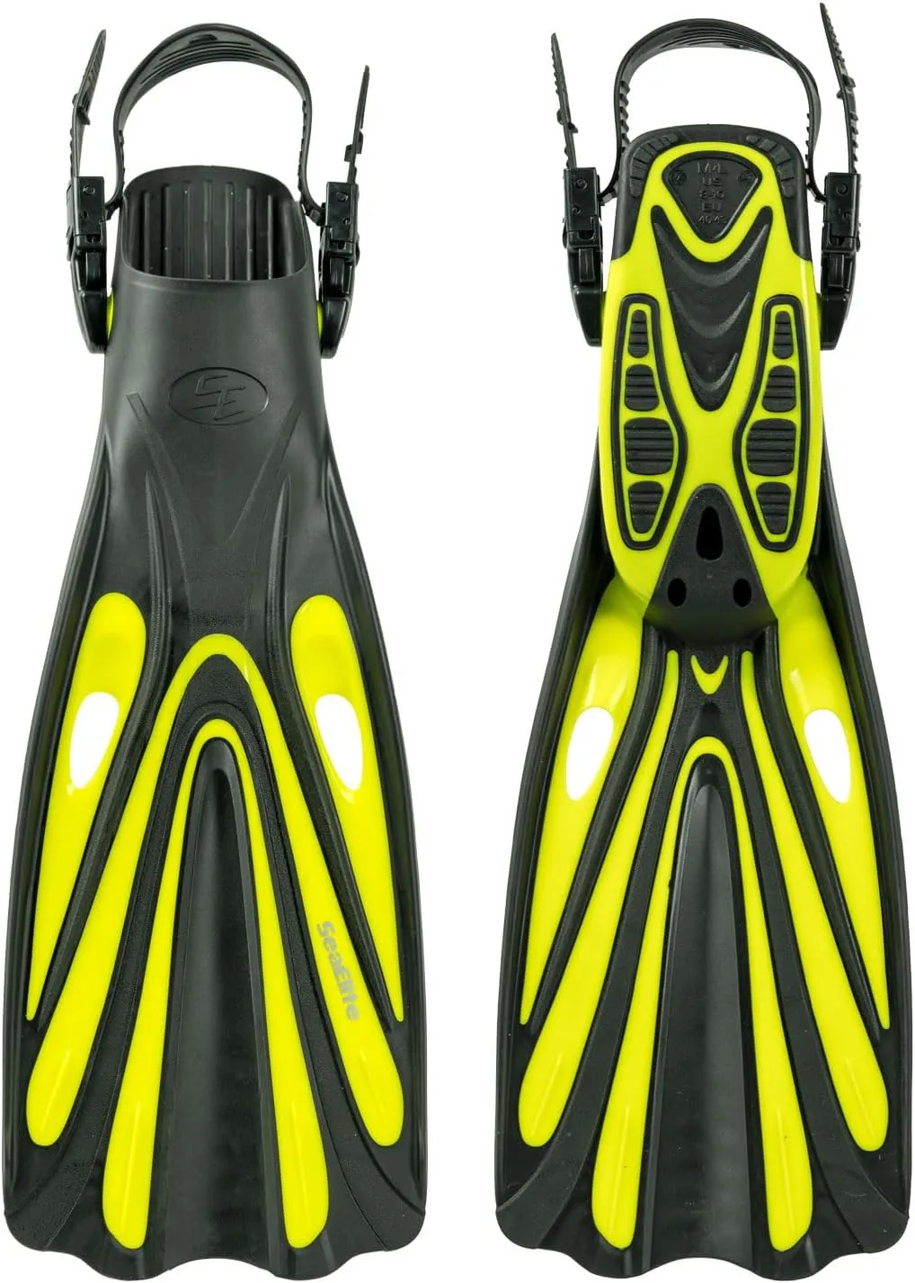 Sea Elite Starter Mask, Fin, and Snorkel Package Single Lens