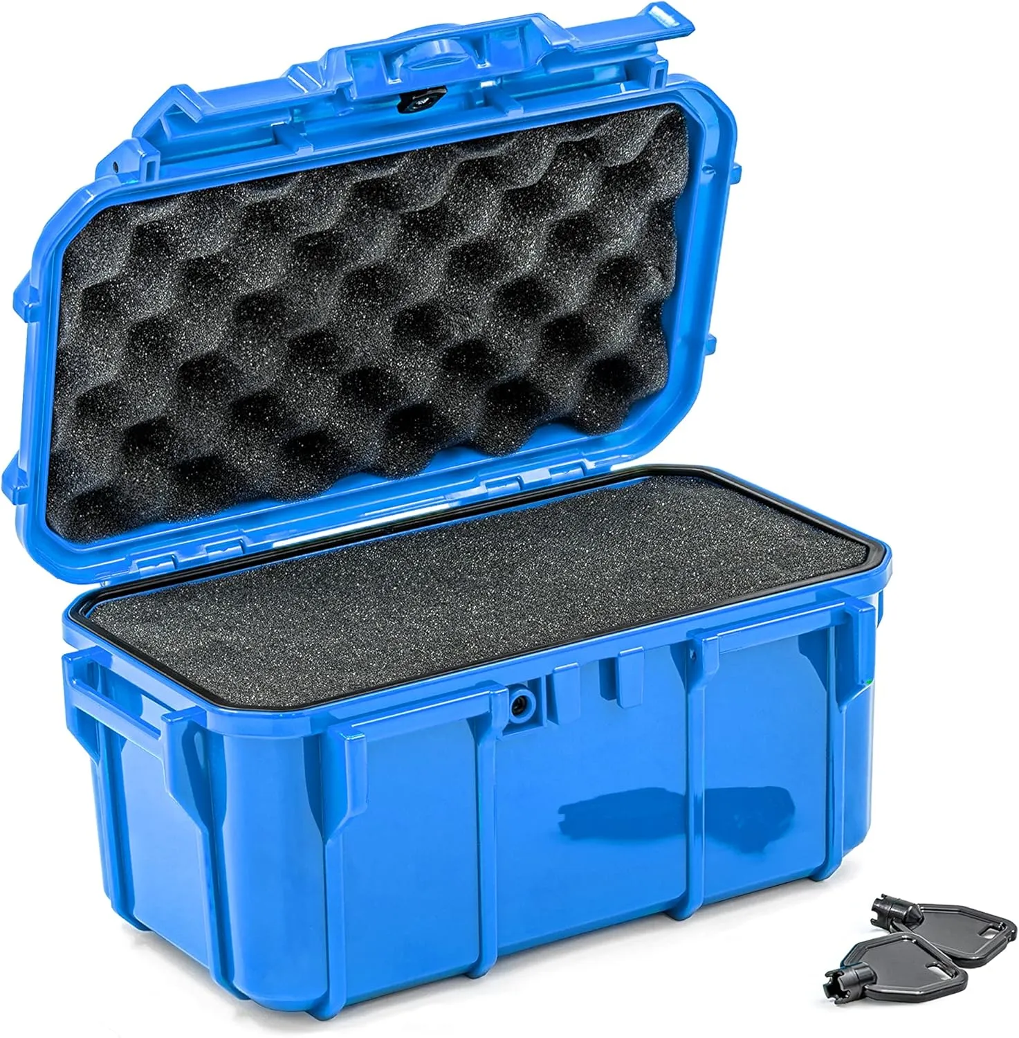Seahorse 58 Portable Waterproof Dry Box Protective Case with Accuform Foam - Travel Safe/Mil Spec / IP67 Waterproof/USA Made - for Cameras, Ammunition, Rifle Ammo, Smell Proof