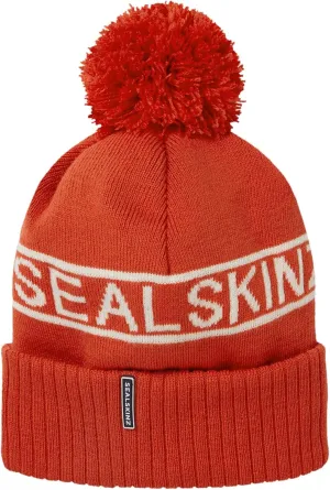 SEALSKINZ Heacham Waterproof Cold Weather Icon Bobble Hat XXL