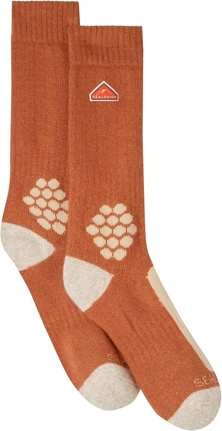 SEALSKINZ Scarning Recycled Wool Mid Twisted Sock