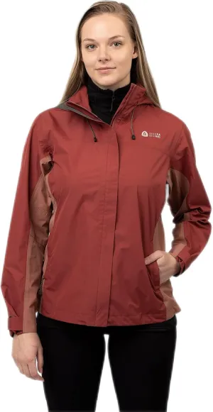 Sierra Designs Hurricane RAIN Jacket W SM Rosewood/Cedar Wood