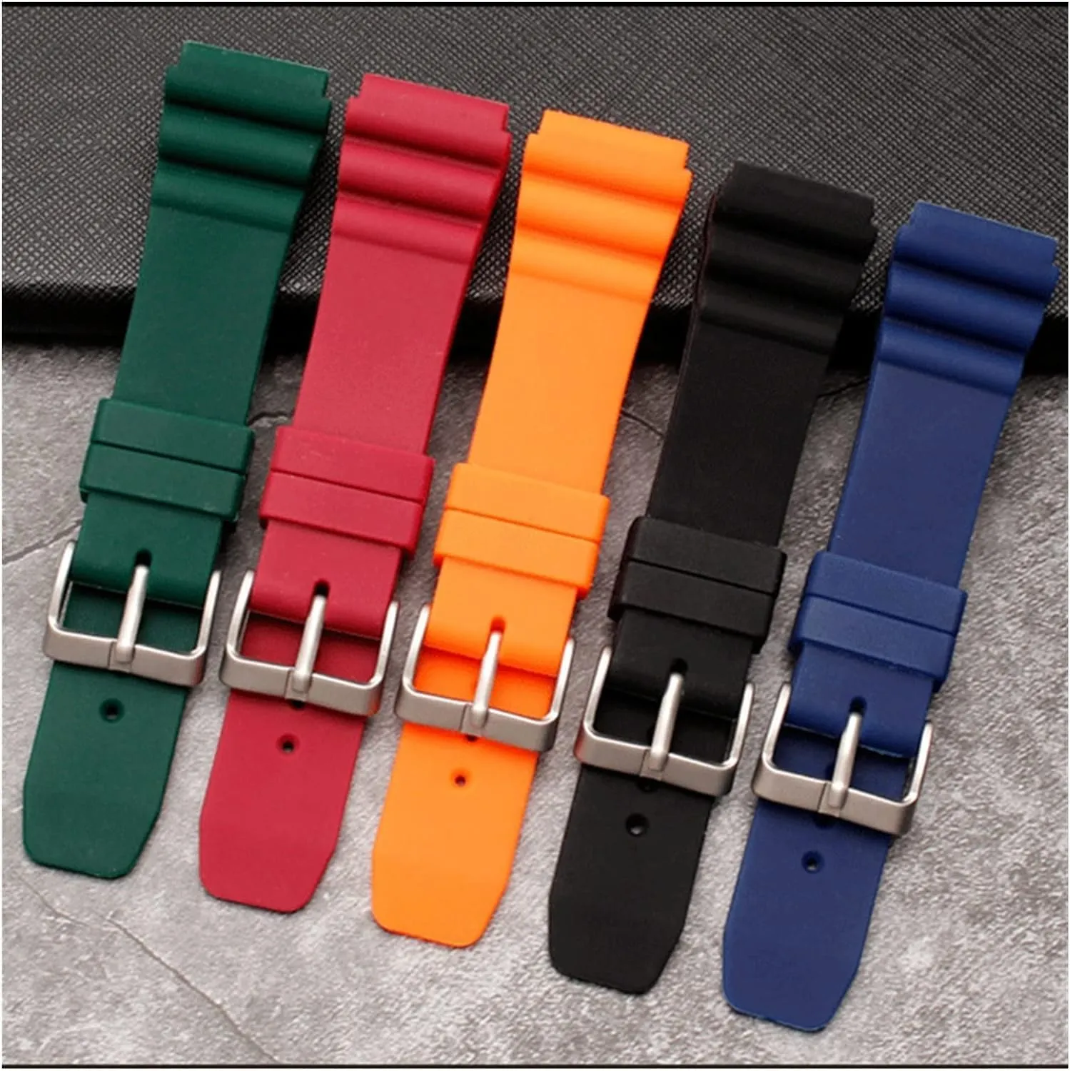 Silicone Sport Diving Waterproof Watchband for Seiko Submarine Men Replacement Bracelet Watch Accessories Strap
