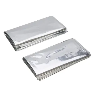 Silverline Emergency Blanket 2Pk