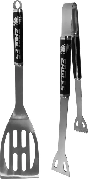 Siskiyou Sports NFL Philadelphia Eagles 2 pc Black BBQ Set, One Size, Black