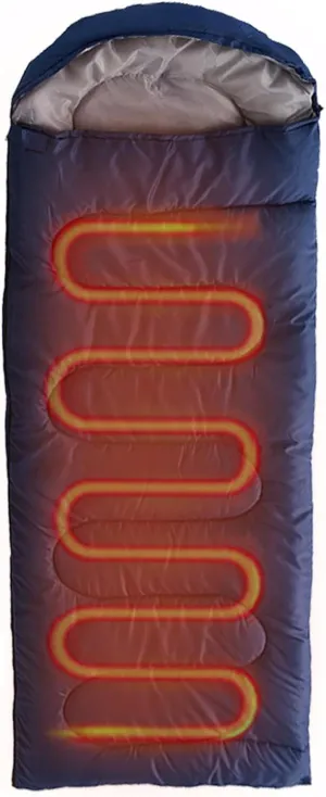 Sleeping Bag - Simple to Set Up, Material | Survival Sleeping Bag Waterproof for Hiking Camping Outdoor Adventure, Portable to Take, Easily Rolled and Stored, Featuring high visibile