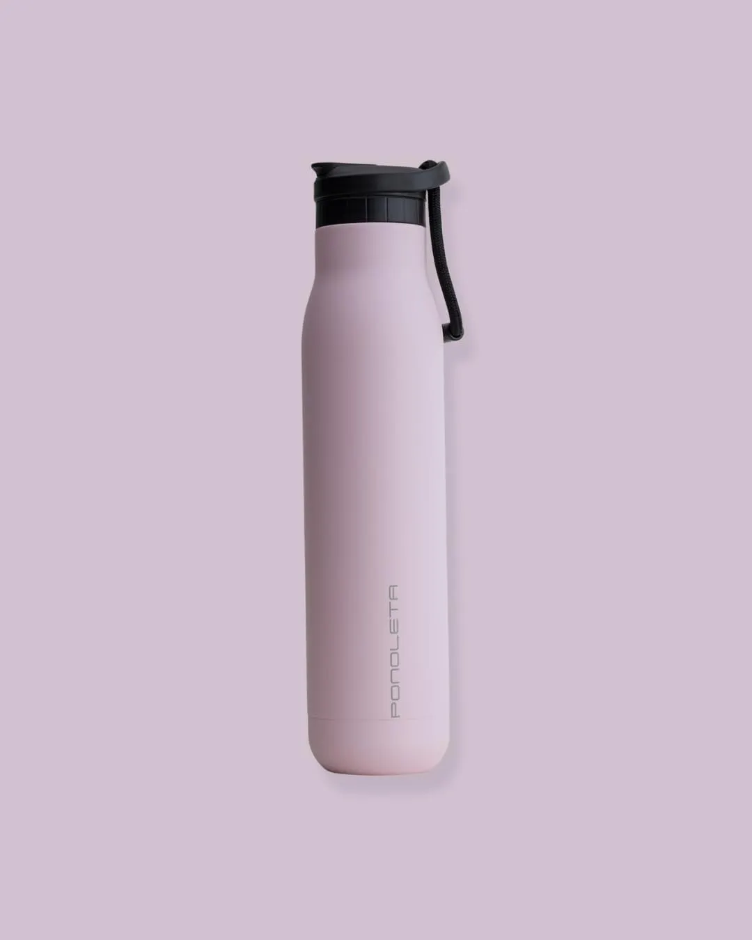 Slim Water Bottle, Stainless Steel with Straw, Standard Mouth for Sports and Travel, Double Vacuum Insulated, BPA-Free, Leak Proof