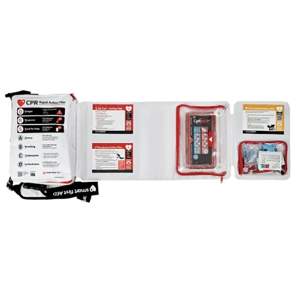 Smart First AED Workplace Kit with CellAED and 2 Yr CellAED Membership