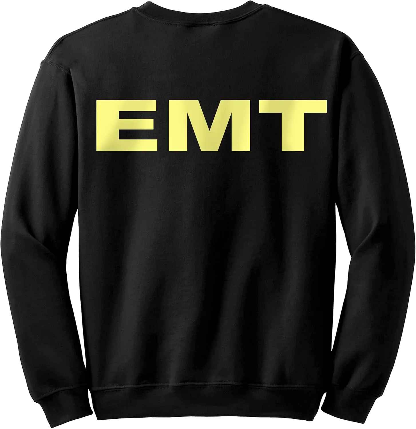 Smart People Clothing EMT Sweatshirt with Reflective Logo, Emergency Medical, First Responder