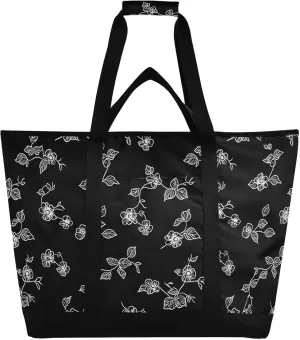 Soft Sided Cooler Bag Hot or Cold Carrier Thermal Insulation Collapsible Soft Cooler for Beach Travel Picnics Blackberries Simple Line Art