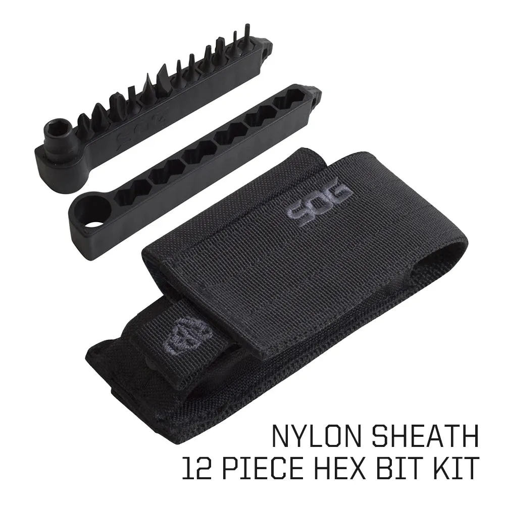 SOG PowerAccess Deluxe 21-in-1 Multi-Tool – Military-Grade Folding Pliers for Survival & Camping