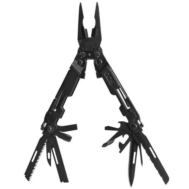 SOG PowerAccess Deluxe 21-in-1 Multi-Tool – Military-Grade Folding Pliers for Survival & Camping