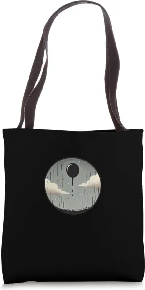 Solitary Balloon Sad Melancholic Graphic - S32 Tote Bag
