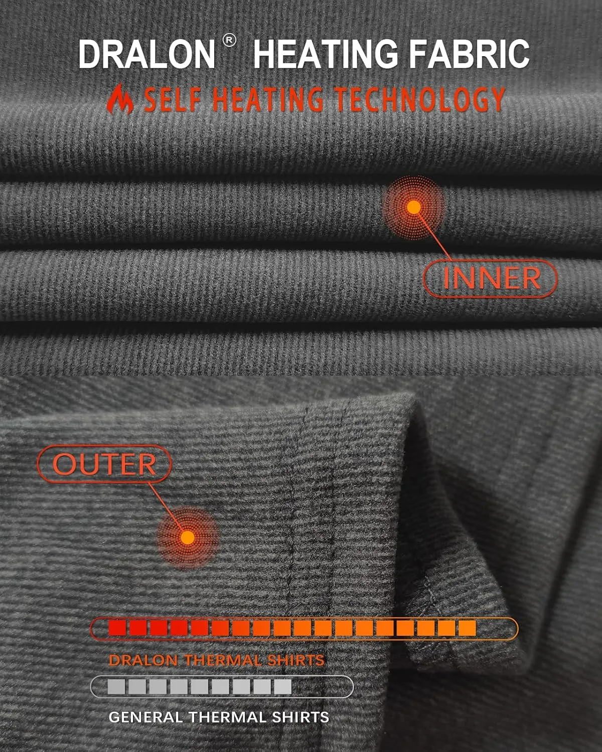 Soneven Thermal Shirts for Women Base Layer Ultra Soft Fleece Lined Underwear for Winter Cold Weather