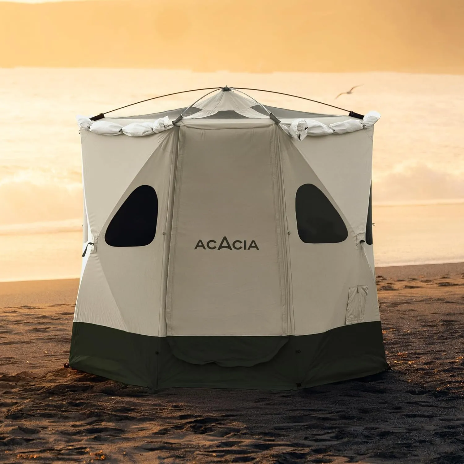 Space Acacia Lite Camping Tent | 2/3/4/8 Person Pop Up Tents for Camping | Lightweight & Durable Beach Tent | Level 7 Wind Resistance, UPF 50  | Quick Setup for Camping & Backyard